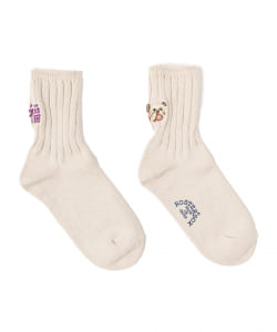 ROSTER SOCKS × BEAMS BOY / 福 ブルドッグ ソックス