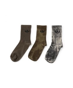 adidas / タイダイ クルーソックス 3P