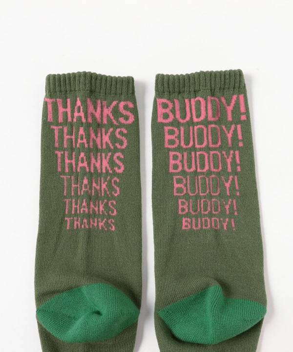 【別注】ROSTER SOX / THANKS BUDDY SOX