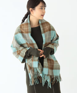 HIGHLAND TWEEDS / チェック ストール 大 22FW