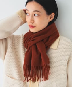 カシミヤ BB刺繍 マフラー