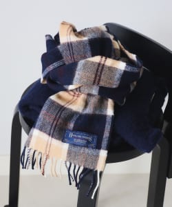 HIGHLAND TWEEDS / チェック ストール 小