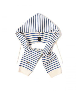 Scye / Stripe Hooded Scarf