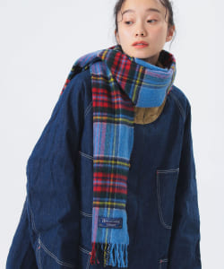 HIGHLAND TWEEDS / チェック ストール 小