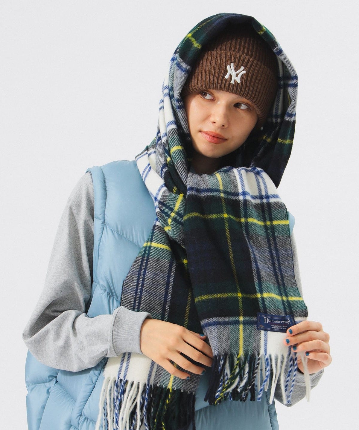 HIGHLAND TWEEDS ハイランド ツイード / チェック ストール 大 ファッション雑貨 WOMEN DRESS GORDON ONE SIZE HIGHLAND TWEEDS ハイランド ツイード / チェック ストール 大 ファッション雑貨 WOMEN DRESS GORDON ONE SIZE