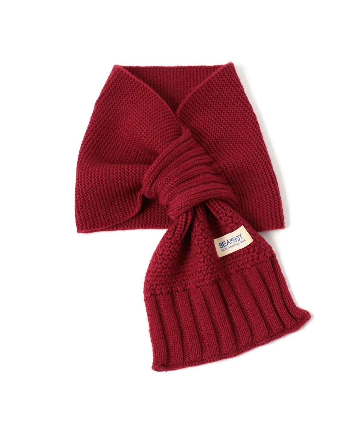 段リブ チビ ストール ファッション雑貨 WOMEN RED ONE SIZE 段リブ チビ ストール ファッション雑貨 WOMEN RED ONE SIZE