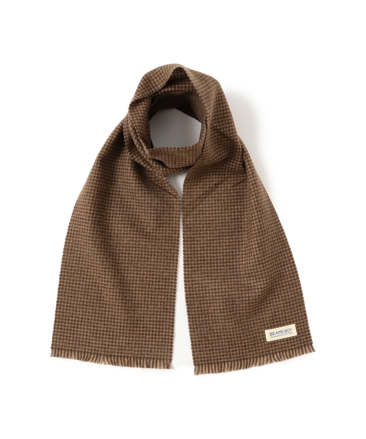 BEAMS BOY（ビームス ボーイ）千鳥柄 ストール（ファッション雑貨