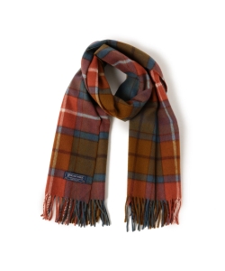 HIGHLAND TWEEDS / チェック マフラー 大