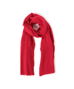 BEAMS BOY / 変形リブ 大判マフラー 18FW