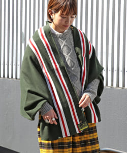 ▲RYDER＆AMIES / カレッジ ショール
