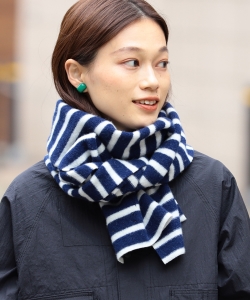 ROBERT MACKIE × BEAMS BOY / シェトランド ボーダー マフラー