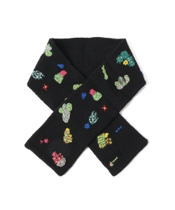BEAMS BOY / 手刺繍 マフラー