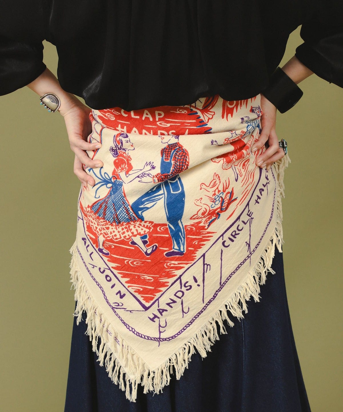 【25AW新品未開封】BEAMS BOY BINDU / ウエスタン スカーフ 13450415039_C_1.jpg