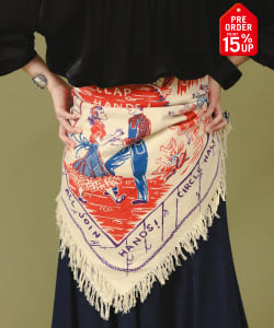 【+15%ポイントUP】【別注】BINDU / ウエスタン スカーフ