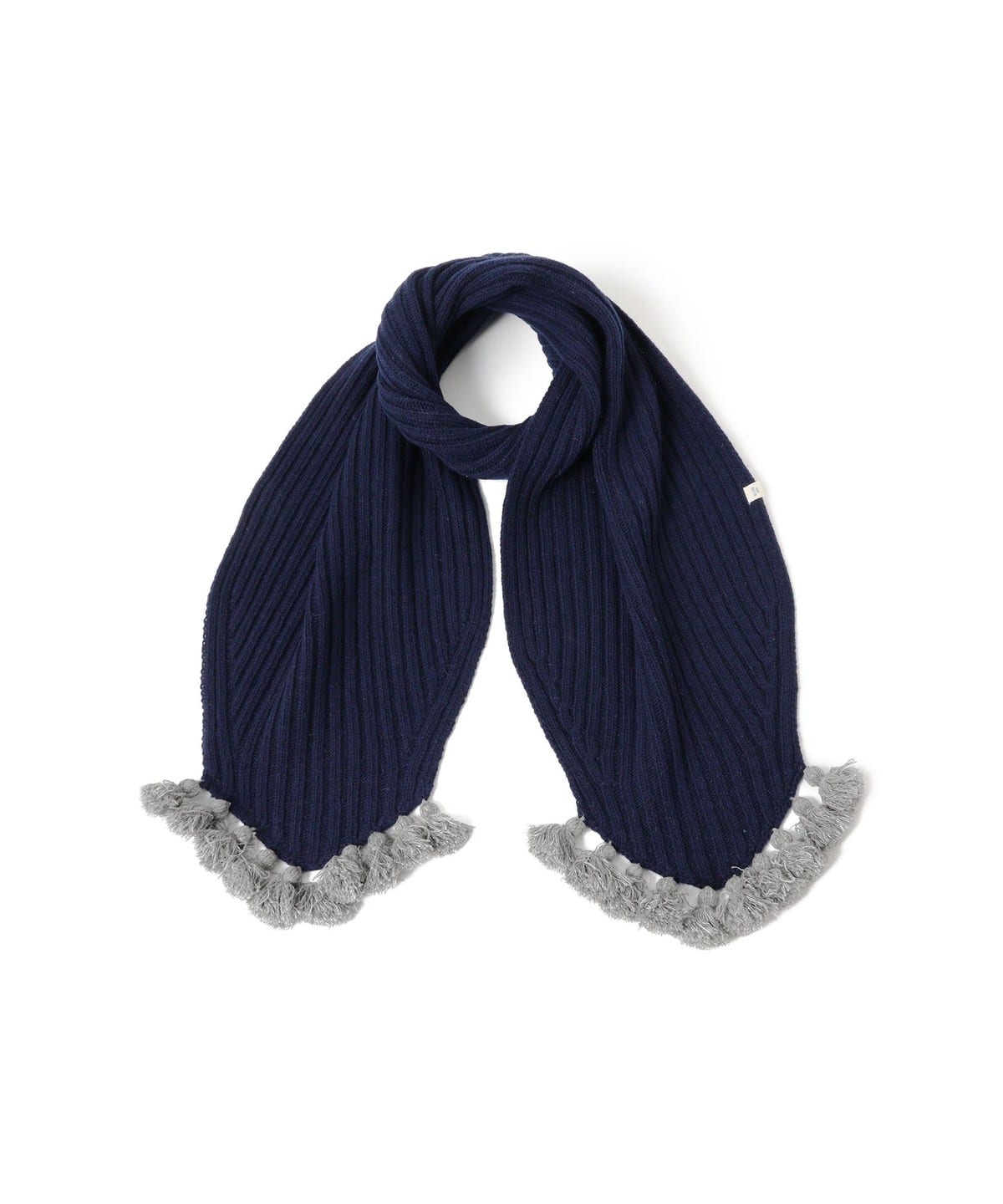 BEAMS BOY（ビームス ボーイ）【タイムセール】タッセル リブ マフラー