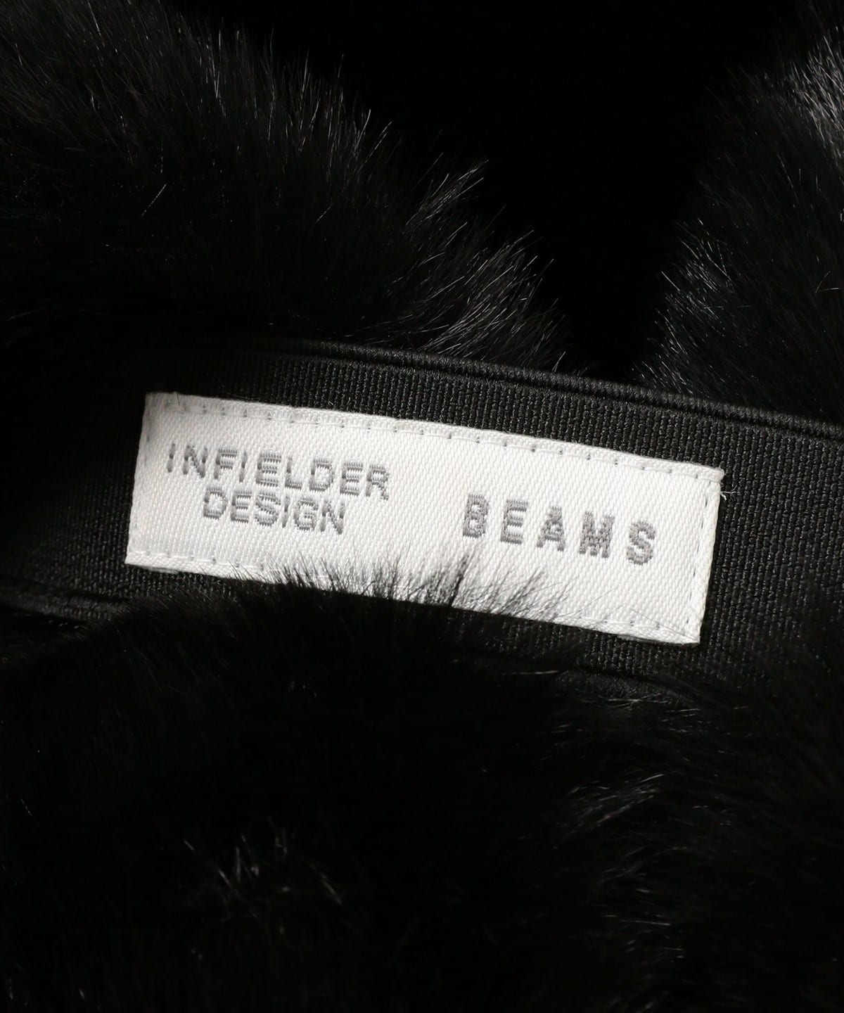 【別注】＜INFIELDER DESIGN＞ボア リバーシブル マフラー INFIELDER DESIGN（インフィールダーデザイン）の「【別注