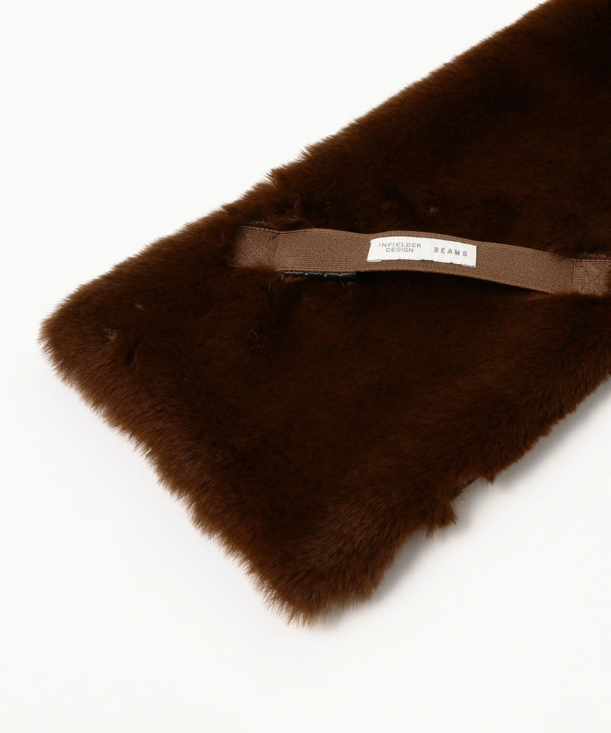 【別注】＜INFIELDER DESIGN＞ボア リバーシブル マフラー INFIELDER DESIGN（インフィールダーデザイン）の「【別注