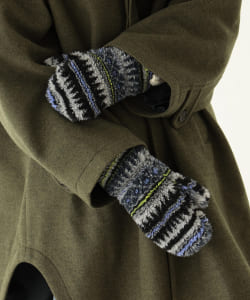 WILD THINGS × BEAMS BOY / 別注 ボア ミトン