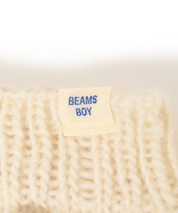 【 ビームスボーイ 】　希少　ゴブラン織　チェスターコート　アニマル　刺繍 セットで2倍可愛い！＜BEAMS BOY＞の冬小物｜BEAMS BOY