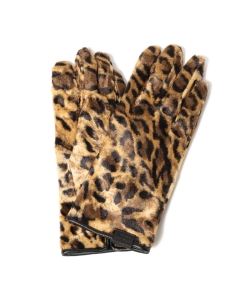 INFIELDERDESIGN × BEAMS BOY / レオパード グローブ