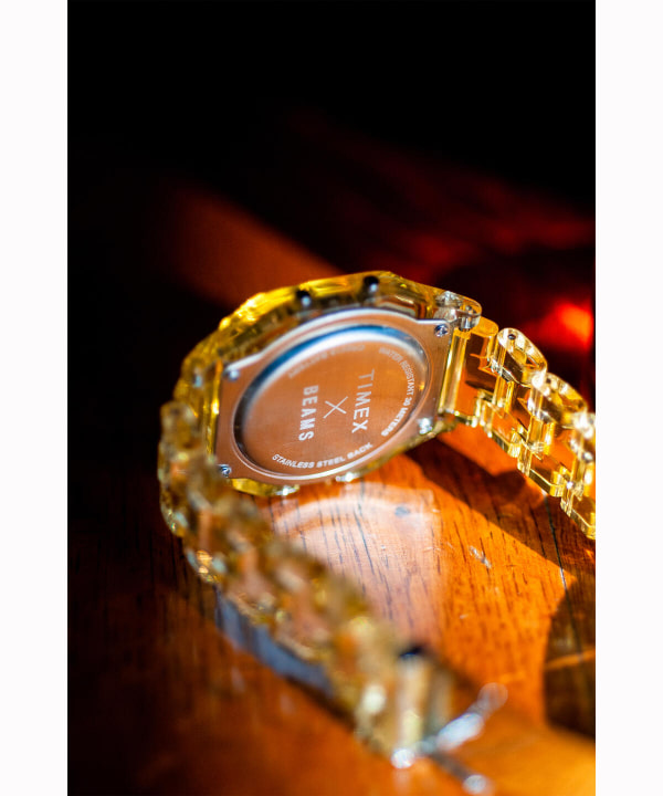 BEAMS BOY（ビームス ボーイ）TIMEX × BEAMS BOY / Clear Yellow