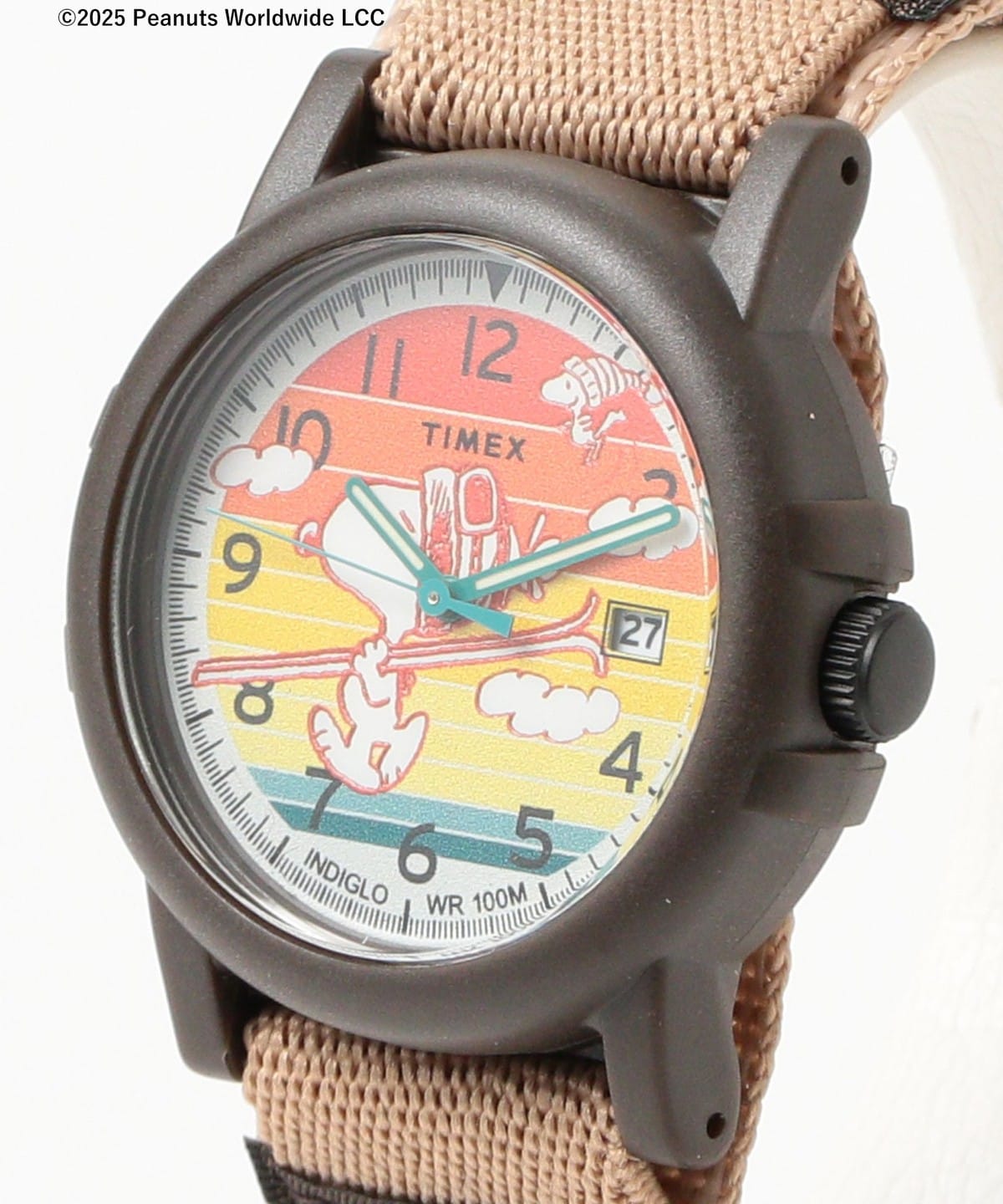 BEAMS BOY（ビームス ボーイ）TIMEX / PEANUTS CAMPER SKI（時計