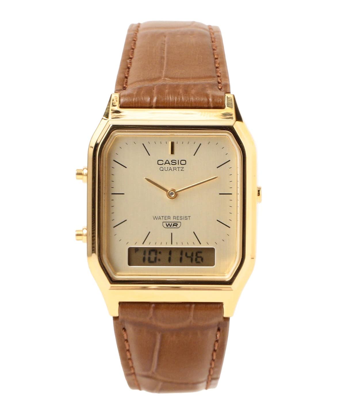 CASIO JVI / AQ-230EGL-9AJF v WOMEN BROWN ONE SIZE