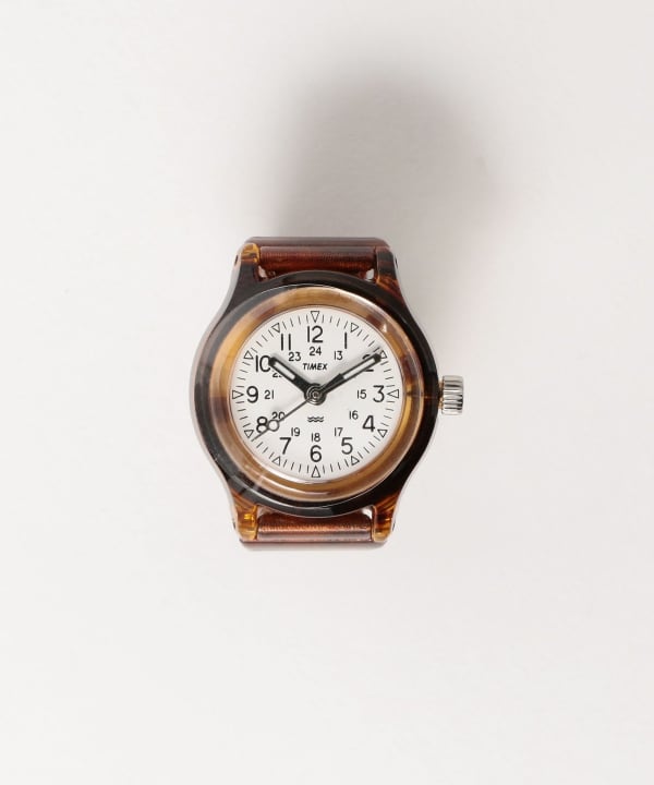 【別注】TIMEX × BEAMS BOY / RING WATCH Tortoise shell