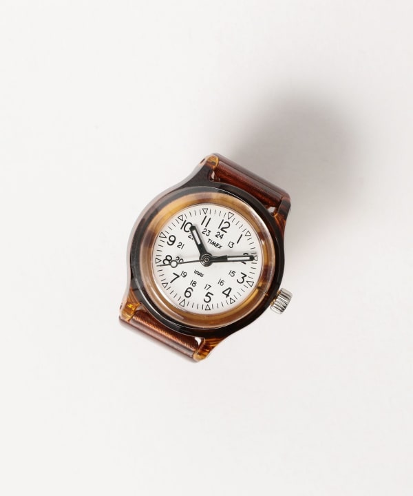【別注】TIMEX × BEAMS BOY / RING WATCH Tortoise shell