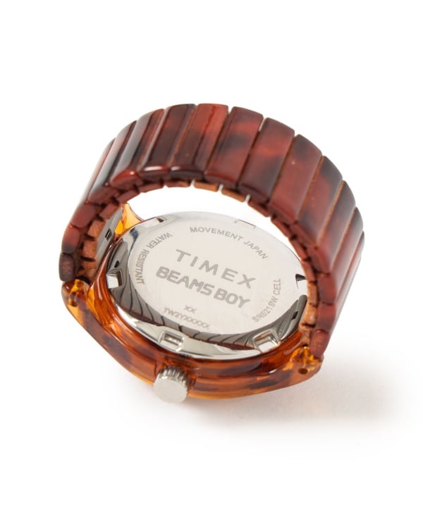 【別注】TIMEX / RING WATCH Tortoise shell