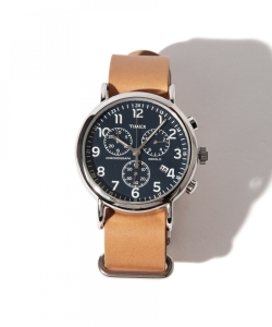 TIMEX / Weekender クロノグラフ Brown/Navy
