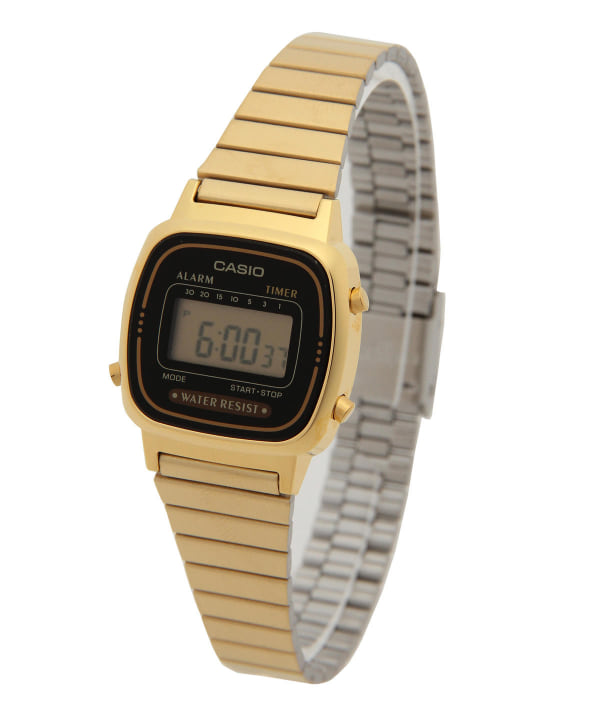 BEAMS BOY（ビームス ボーイ）CASIO デジタルゴールド ミニ（時計 腕時計）通販｜BEAMS