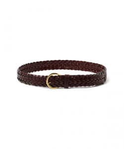 THOMAS BATES / ashley braided leather belt