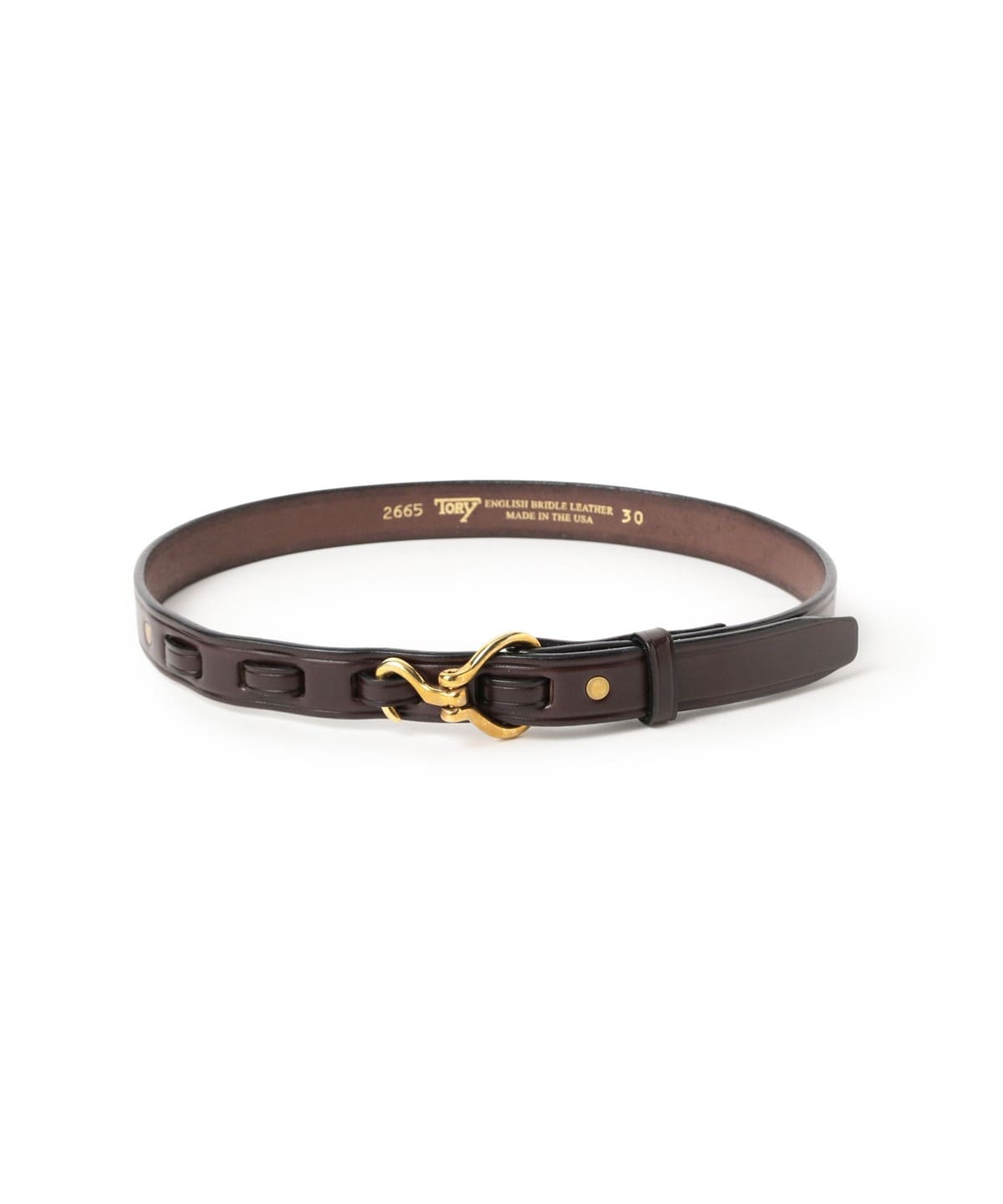 BEAMS BOY（ビームス ボーイ）TORY LEATHER / MINI HOOF PICK BELT