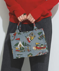BINDU × BEAMS BOY / 別注 カレッジ バッグ