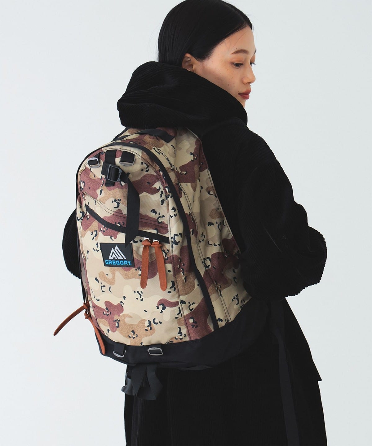 GREGORY × BEAMS BOY /別注CHOCO CHIP CAMO DAY PACK