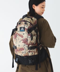 GREGORY × BEAMS BOY / 別注 CHOCO CHIP CAMO DAY AND A HALF PACK