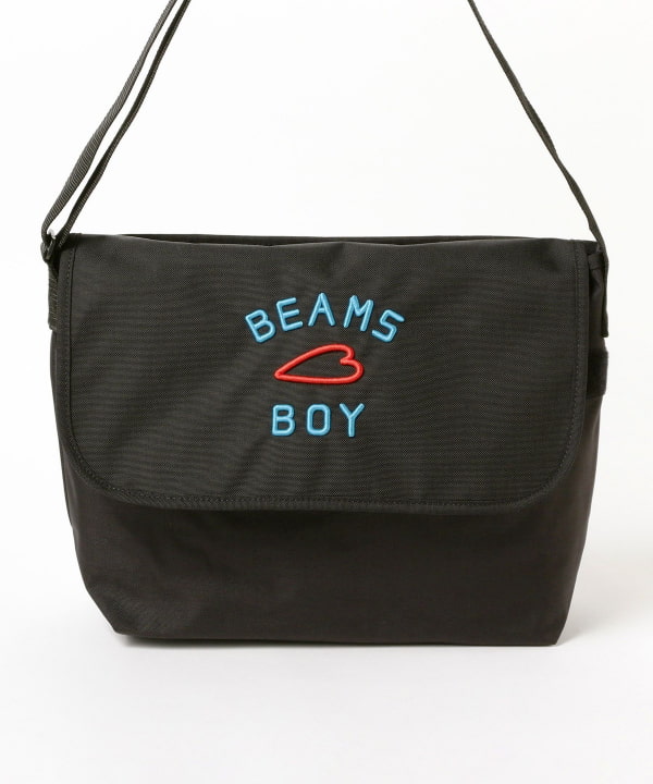 BEAMS BOY（ビームス ボーイ）【別注】Manhattan Portage / MP1607-PL-S-3EMB-BMB（バッグ ショルダーバッグ ）通販｜BEAMS