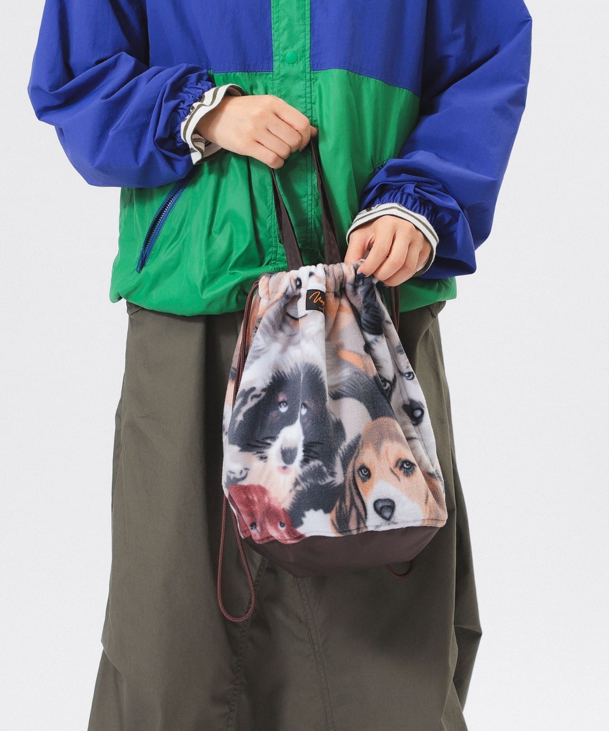 【別注】NAPRON ナプロン / アニマル フリース ペイシェント バッグ バッグ WOMEN Dog ONE SIZE 【別注】NAPRON ナプロン / アニマル フリース ペイシェント バッグ バッグ WOMEN Dog ONE SIZE
