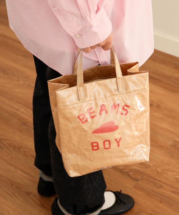 BEAMS BOY（ビームス ボーイ）【予約】BEAMS BOY / BBロゴ ショップバッグ（バッグ トートバッグ）通販｜BEAMS