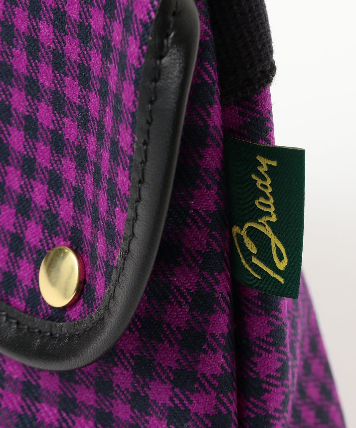 BEAMS BOY（ビームス ボーイ）BRADY / AVON MINI WOOL CHECK（バッグ