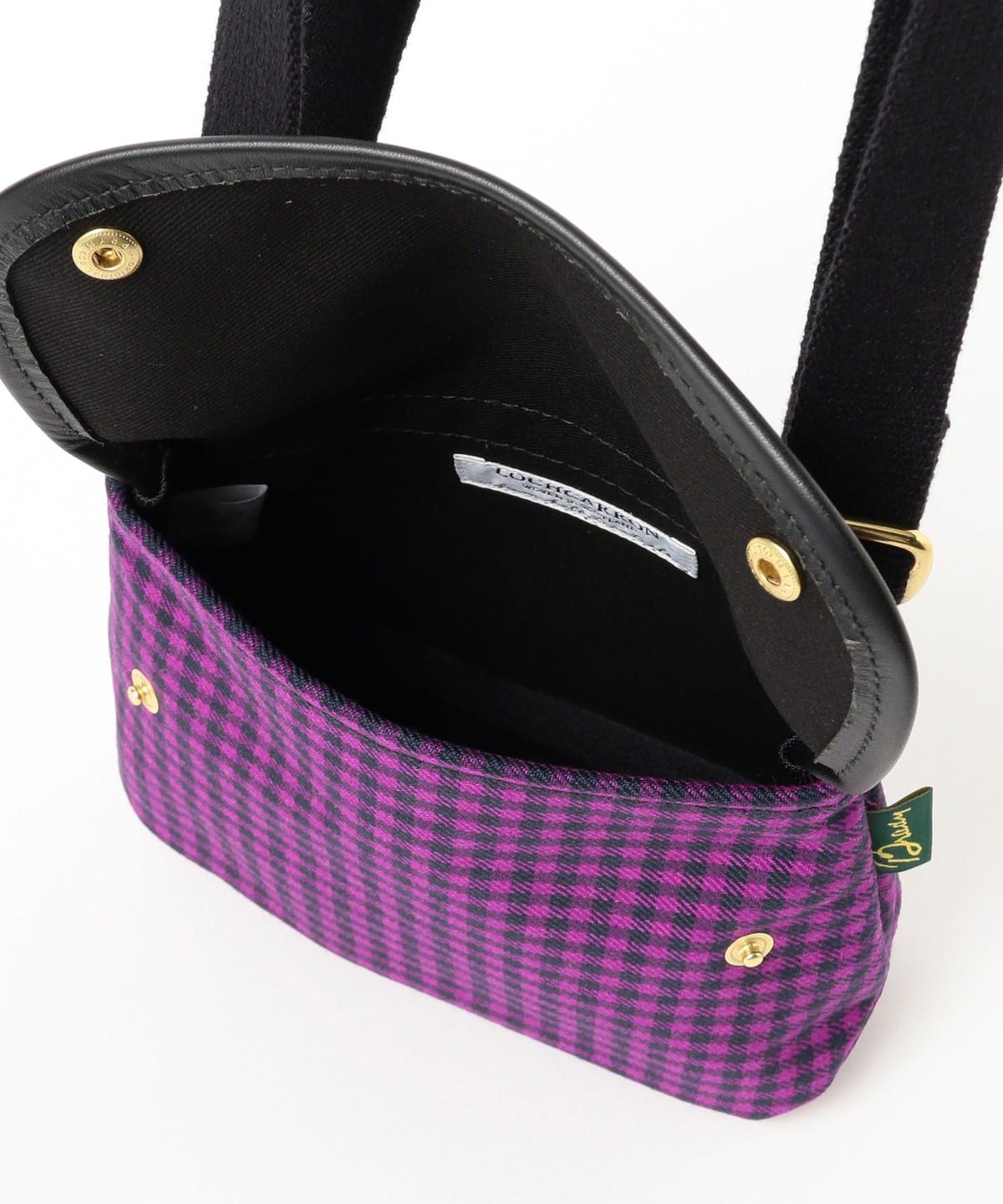 BRADY × BEAMS BOY 別注 AVON MINI BAG BEAMS BOY（ビームス ボーイ）BRADY / AVON MINI WOOL CHECK（バッグ