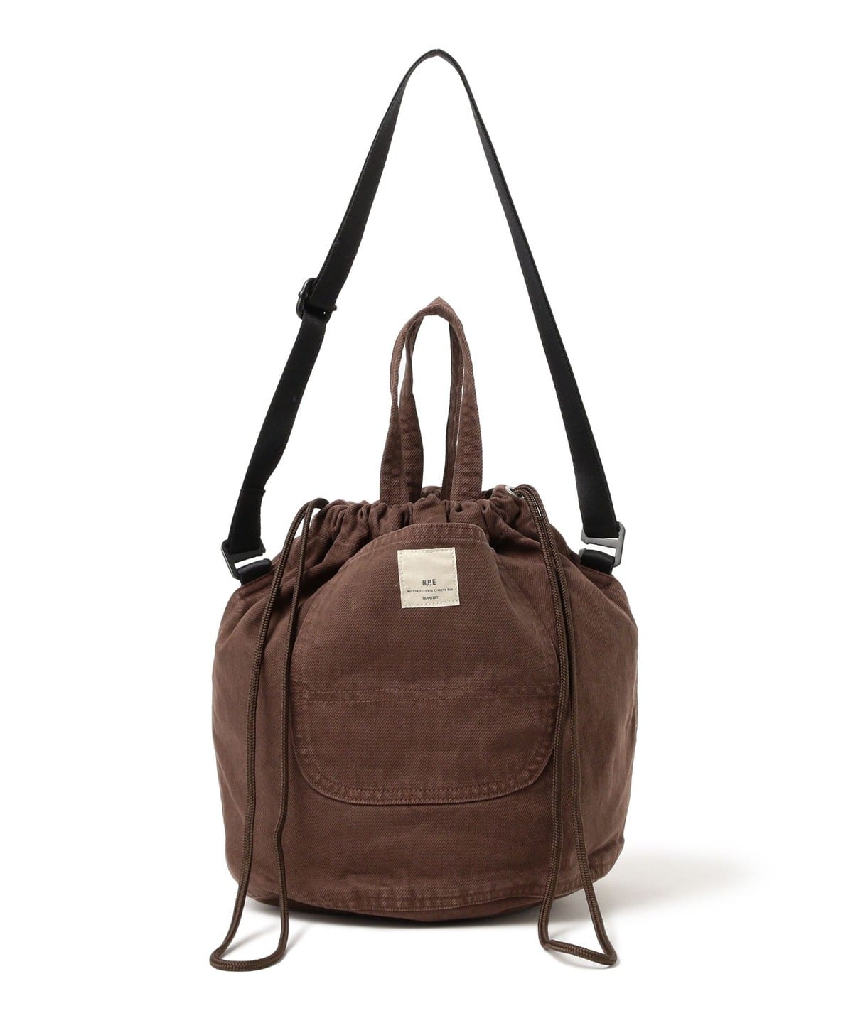 【別注】N,P,E / ペイシェント バッグ カラー デニム M バッグ WOMEN BROWN ONE SIZE 【別注】N,P,E / ペイシェント バッグ カラー デニム M バッグ WOMEN BROWN ONE SIZE