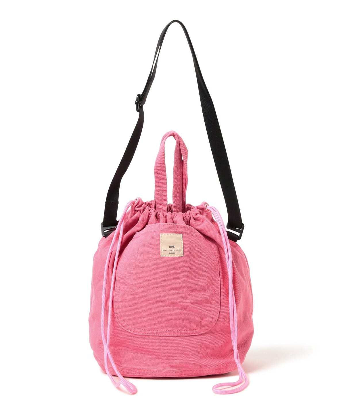 【別注】N,P,E / ペイシェント バッグ カラー デニム M バッグ WOMEN PINK ONE SIZE 【別注】N,P,E / ペイシェント バッグ カラー デニム M バッグ WOMEN PINK ONE SIZE