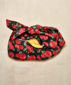 maturely / Flower Ribbon Knot Bag