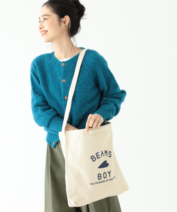 Beams Boy ビームス ボーイ Web限定 Beams Boy ロゴ 2way トートバッグ バッグ ショルダーバッグ 通販 Beams