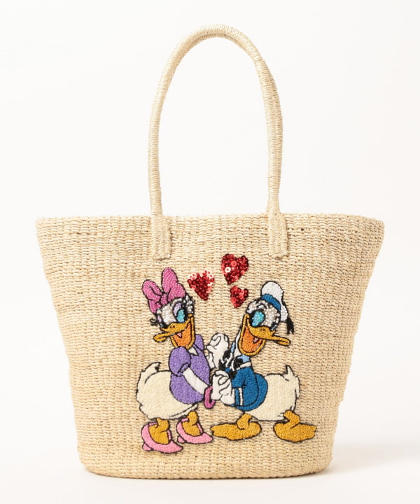 beamsboy Disney トート　カゴバック BEAMS BOY（ビームス ボーイ）Disney / アバカ トートバッグ（バッグ