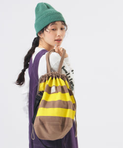 【+10%ポイントUP】【別注】N,P,E / ボーダー カットソー ペイシェントバッグ L