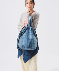 【別注】N,P,E / リプロダクション デニムスキャニング リバーシブルバッグ XL