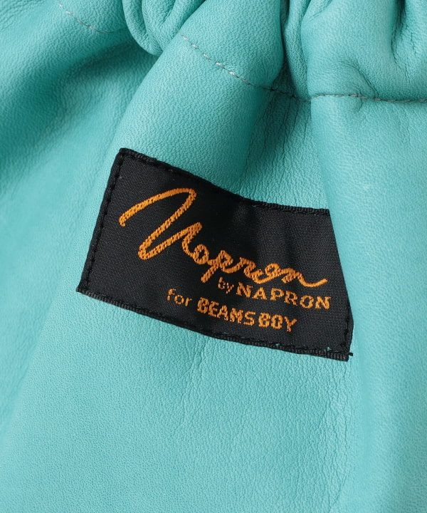 BEAMS BOY（ビームス ボーイ）NAPRON × BEAMS BOY / 別注 レザー ミニ